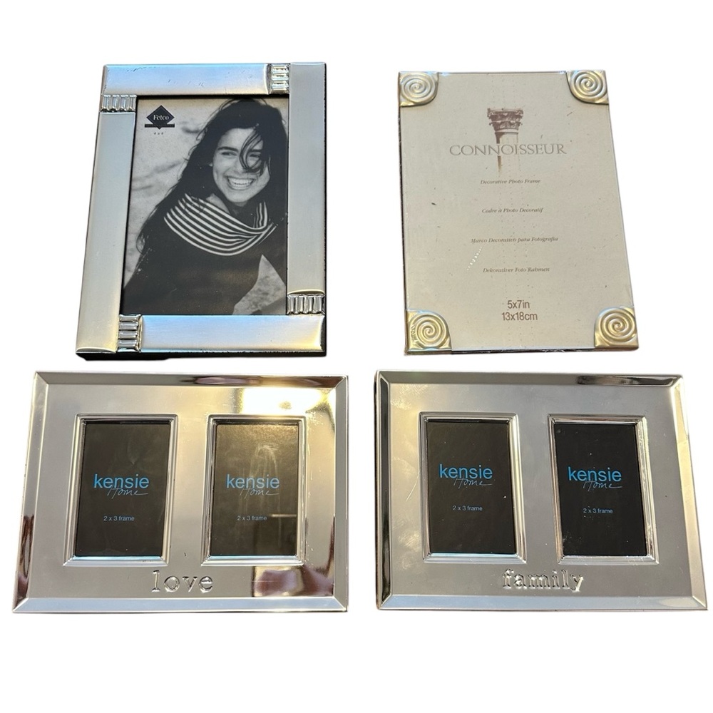 Picture Frames NEW Bundle Of 4 Frames